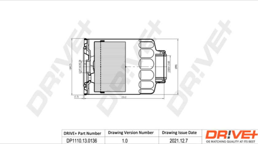 Filtru combustibil (DP1110130136 DRIVE) FORD,FORD AUSTRALIA,MAZDA