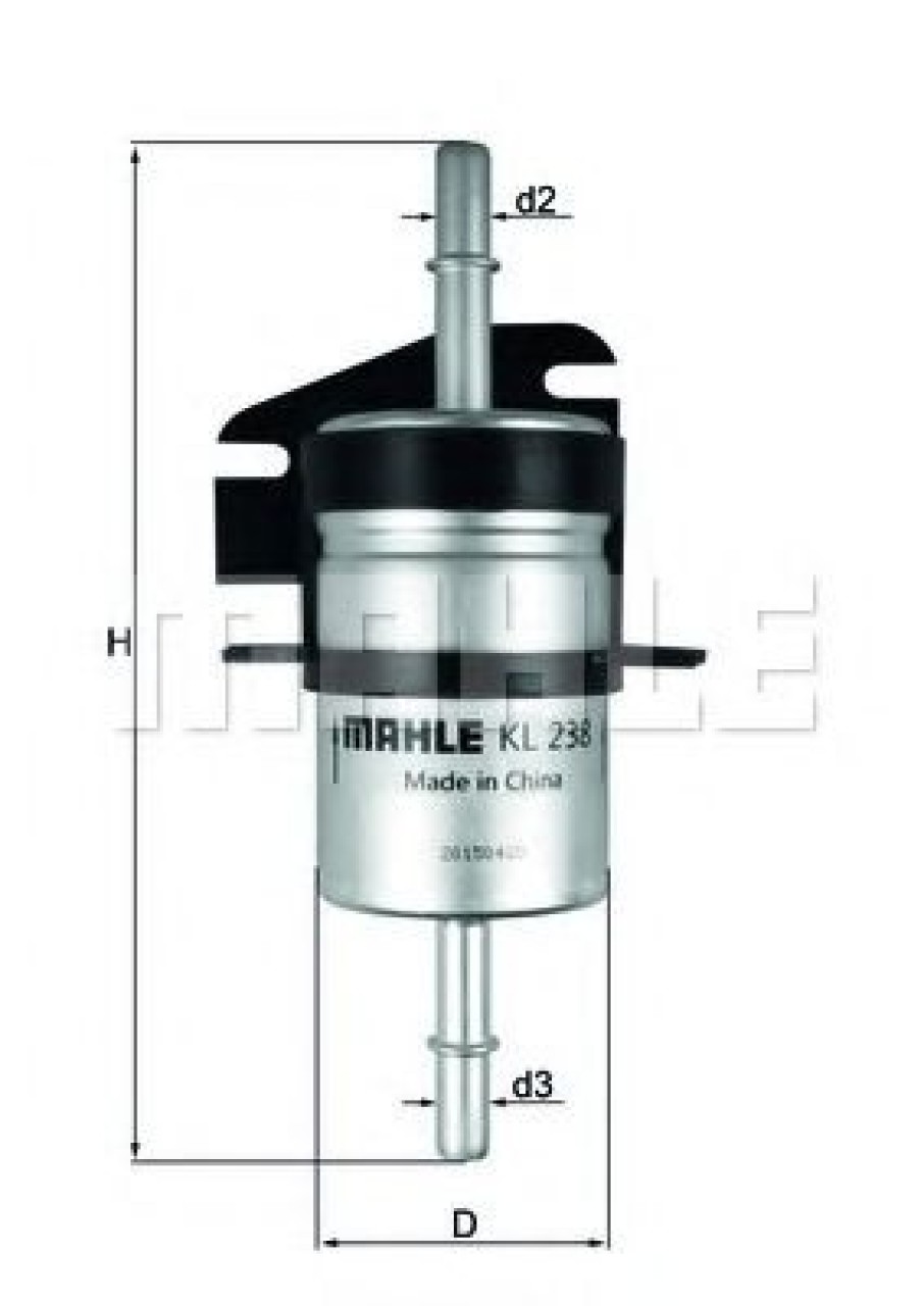 Filtru combustibil FIAT ALBEA (178) (1996 - 2009) KNECHT KL 238 piesa NOUA
