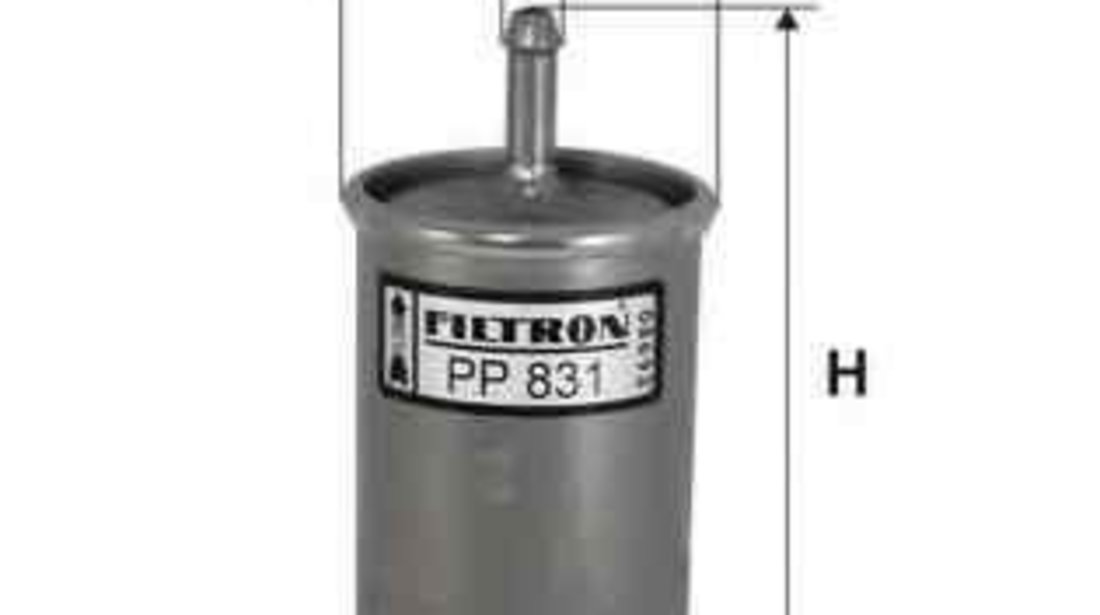 filtru combustibil FIAT CINQUECENTO (170) Producator FILTRON PP831