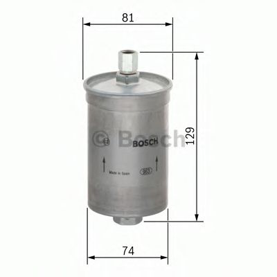 Filtru combustibil FIAT CROMA (154) (1985 - 1996) BOSCH 0 450 905 401 piesa NOUA
