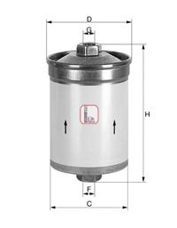 Filtru combustibil FIAT CROMA (154) (1985 - 1996) SOFIMA S 1506 B piesa NOUA