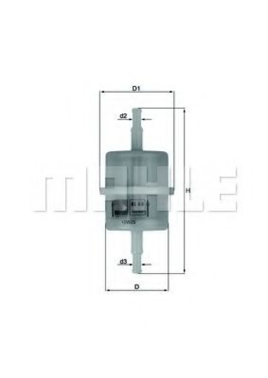 Filtru combustibil FIAT CROMA (154) (1985 - 1996) KNECHT KL 63 OF piesa NOUA