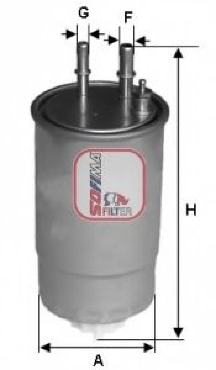 Filtru combustibil FIAT DUCATO caroserie (250, 290) (2006 - 2016) SOFIMA S ONEB NR piesa NOUA