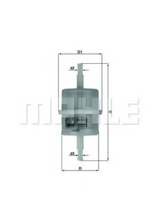 Filtru combustibil FIAT DUCATO caroserie (280) (1982 - 1990) KNECHT KL 63 OF piesa NOUA