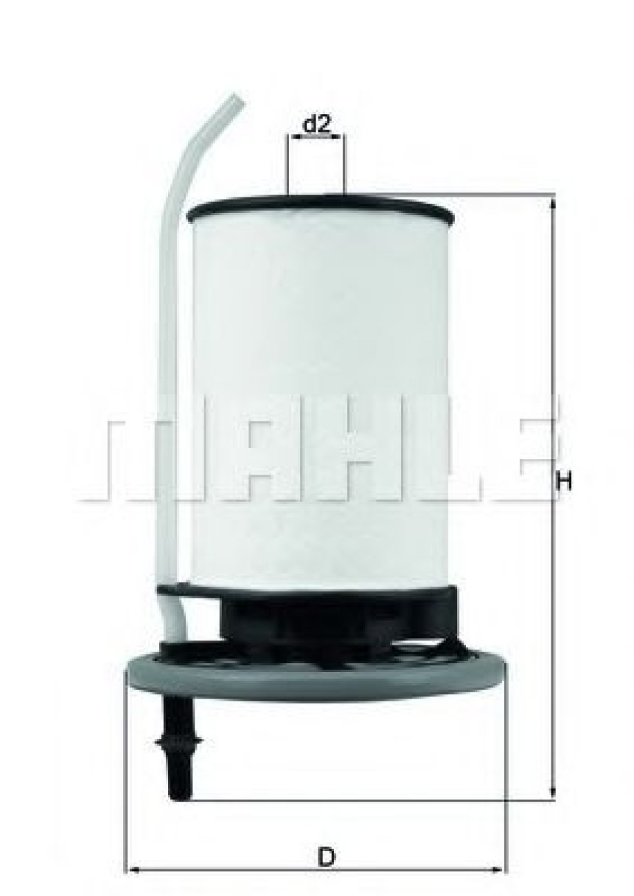 Filtru combustibil FIAT DUCATO platou / sasiu (250, 290) (2006 - 2016) KNECHT KX 398 piesa NOUA