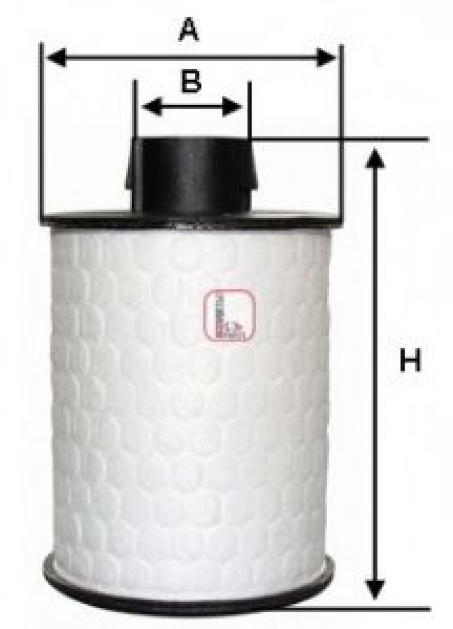Filtru combustibil FIAT DUCATO platou / sasiu (250, 290) (2006 - 2016) SOFIMA S 6H2O NE piesa NOUA