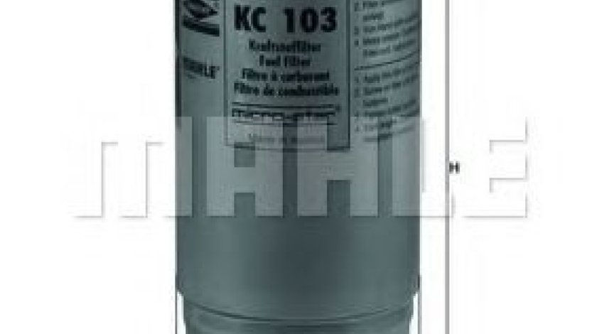 Filtru combustibil FIAT MAREA (185) (1996 - 2007) KNECHT KC 103 piesa NOUA