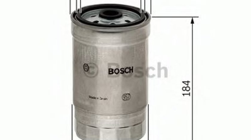 Filtru combustibil FIAT MULTIPLA (186) (1999 - 2010) BOSCH 1 457 434 293 piesa NOUA