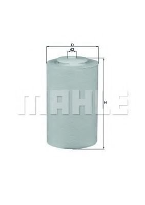 Filtru combustibil FIAT PANDA (141A) (1980 - 2004) MAHLE ORIGINAL KX 65D piesa NOUA