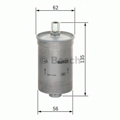 Filtru combustibil FIAT PUNTO (176) (1993 - 1999) BOSCH 0 450 905 021 piesa NOUA