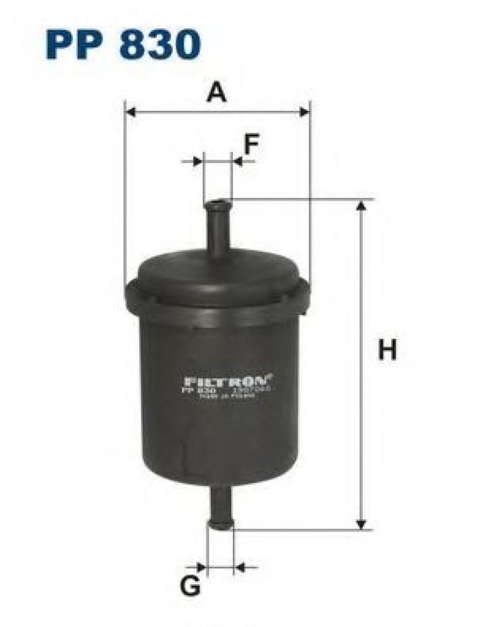 Filtru combustibil FIAT PUNTO (176) (1993 - 1999) FILTRON PP830 piesa NOUA