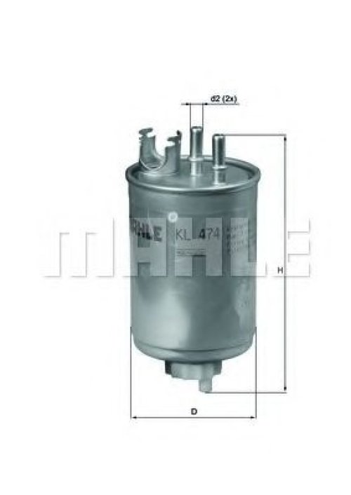 Filtru combustibil FIAT PUNTO (188) (1999 - 2016) KNECHT KL 474 piesa NOUA