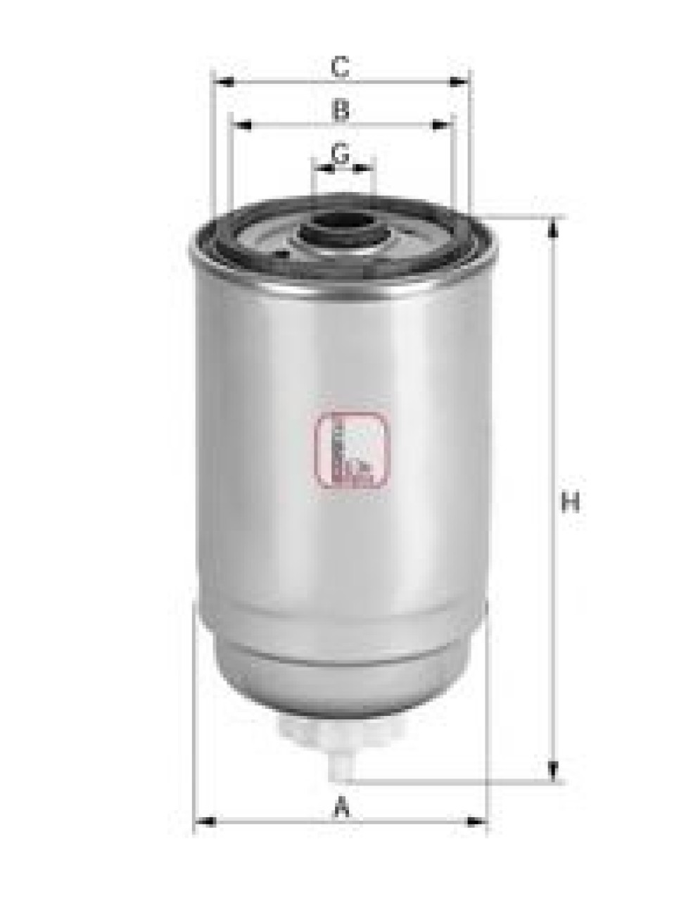 Filtru combustibil FIAT PUNTO (188) (1999 - 2016) SOFIMA S 4408 NR piesa NOUA