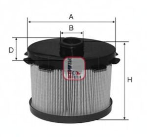 Filtru combustibil FIAT SCUDO caroserie (220L) (1996 - 2006) SOFIMA S 6688 N piesa NOUA