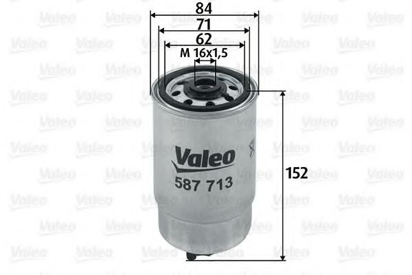 Filtru combustibil FIAT STILO (192) (2001 - 2010) VALEO 587713 piesa NOUA