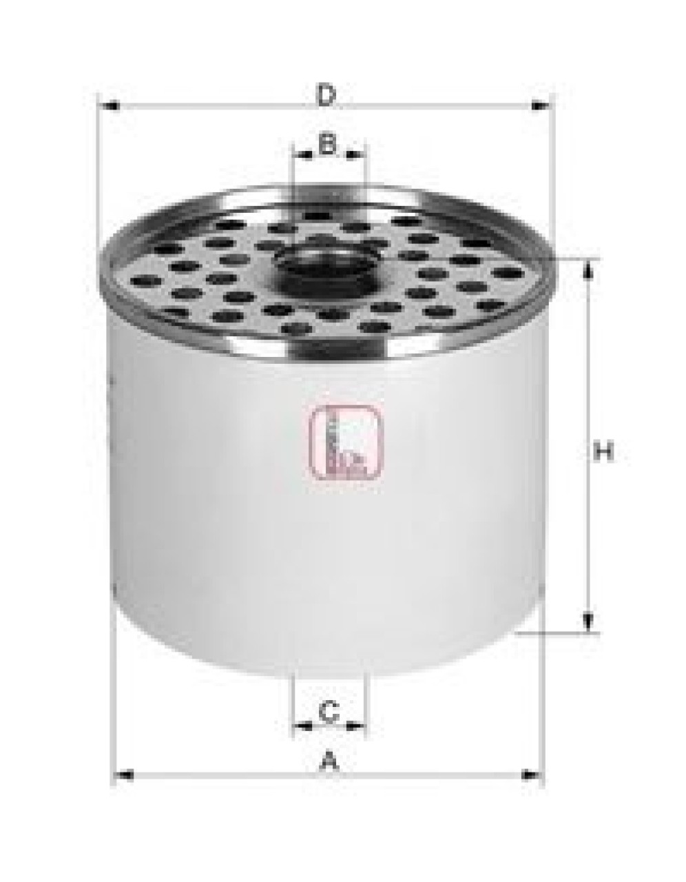 Filtru combustibil FIAT STRADA II (138A) (1982 - 1988) SOFIMA S 8111 NC piesa NOUA