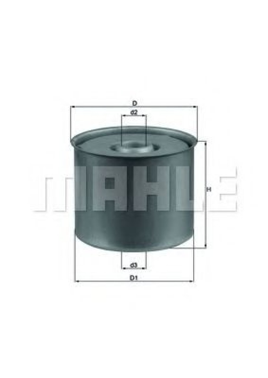Filtru combustibil FIAT STRADA II (138A) (1982 - 1988) MAHLE ORIGINAL KX 23D piesa NOUA
