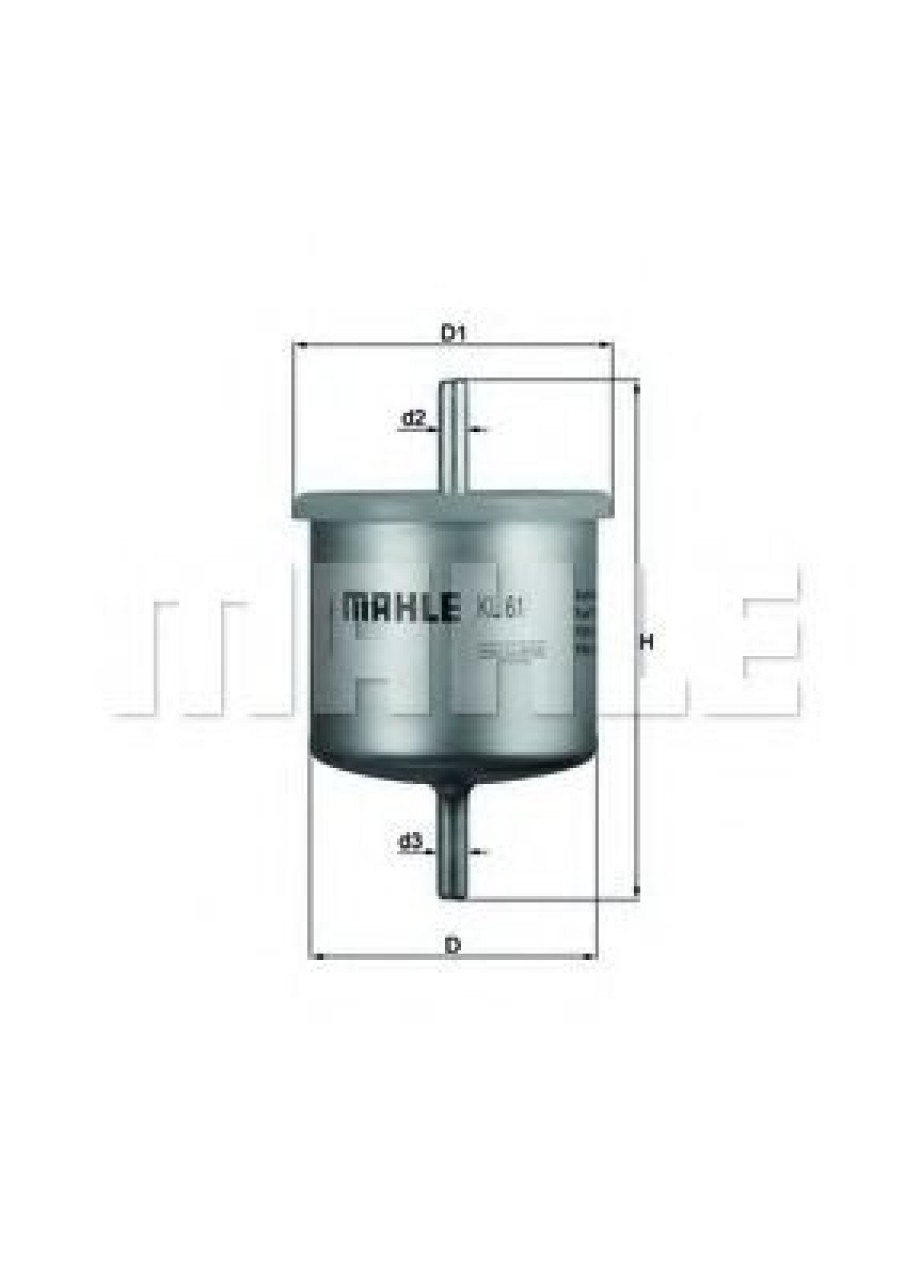 Filtru combustibil FORD FIESTA IV (JA, JB) (1995 - 2002) KNECHT KL 61 piesa NOUA