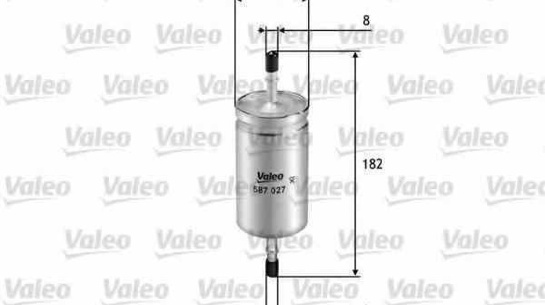 filtru combustibil FORD FOCUS II DA VALEO 587027