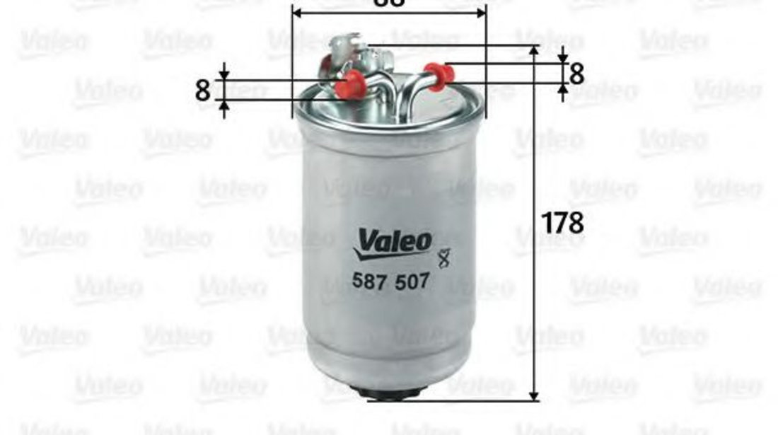Filtru combustibil FORD GALAXY (WGR) (1995 - 2006) VALEO 587507 piesa NOUA