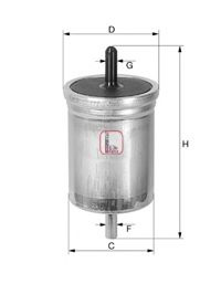 Filtru combustibil FORD MONDEO II Combi (BNP) (1996 - 2000) SOFIMA S 1514 B piesa NOUA