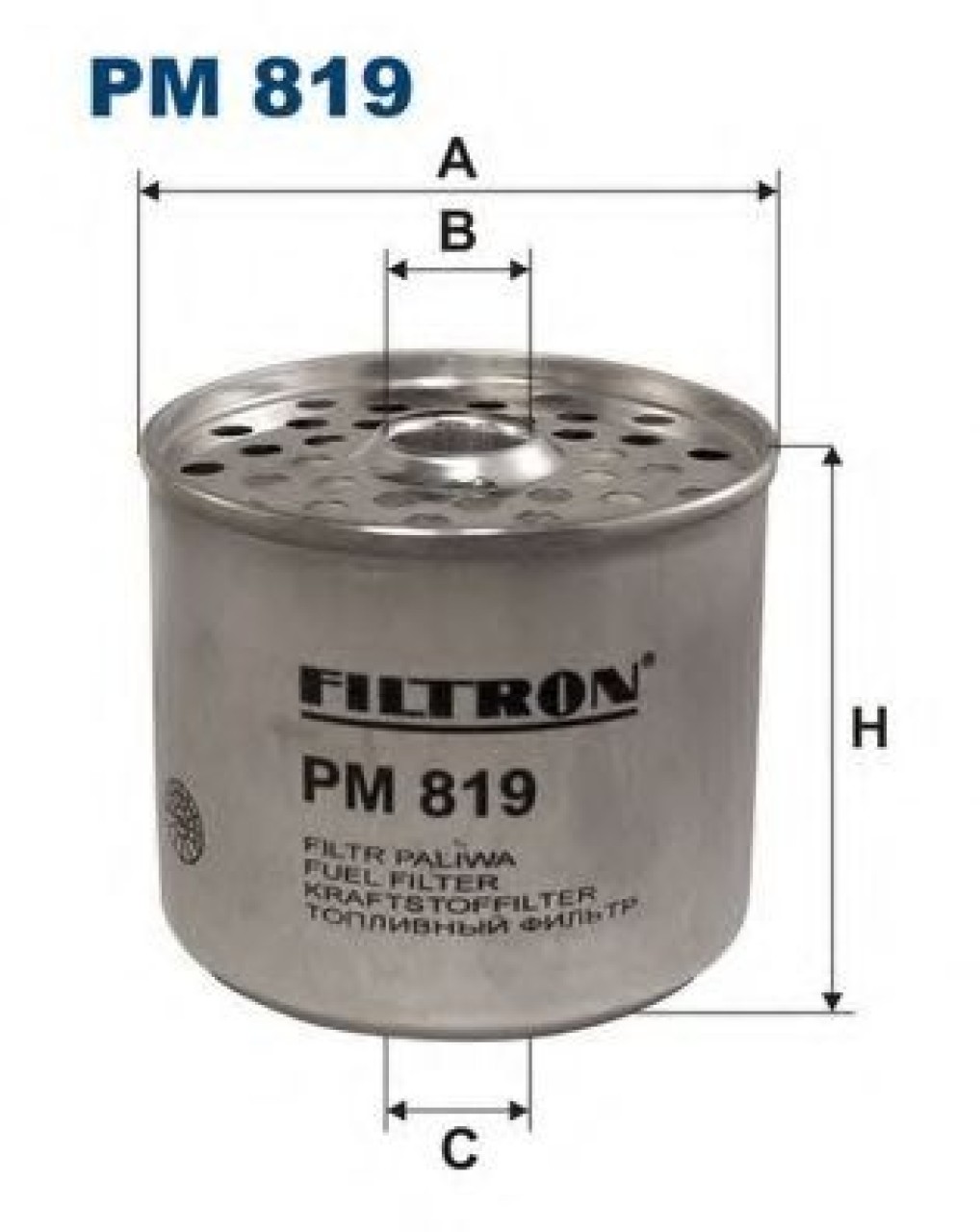 Filtru combustibil FORD MONDEO II Combi (BNP) (1996 - 2000) FILTRON PM819 piesa NOUA