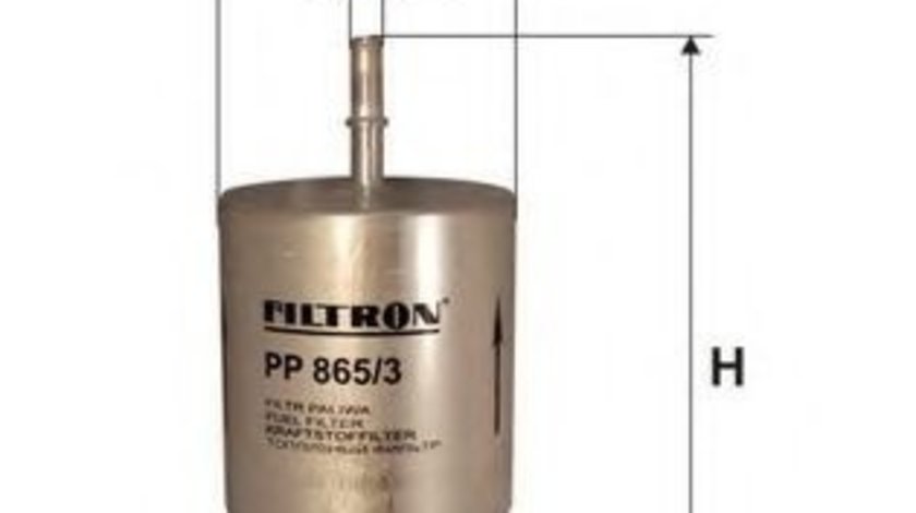 Filtru combustibil FORD MONDEO III (B5Y) (2000 - 2007) FILTRON PP865/3 piesa NOUA