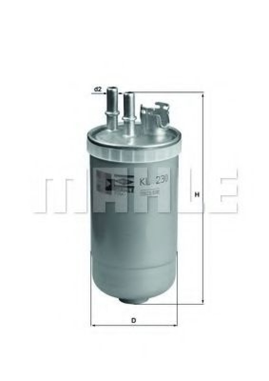 Filtru combustibil FORD MONDEO III (B5Y) (2000 - 2007) MAHLE ORIGINAL KL 230 piesa NOUA