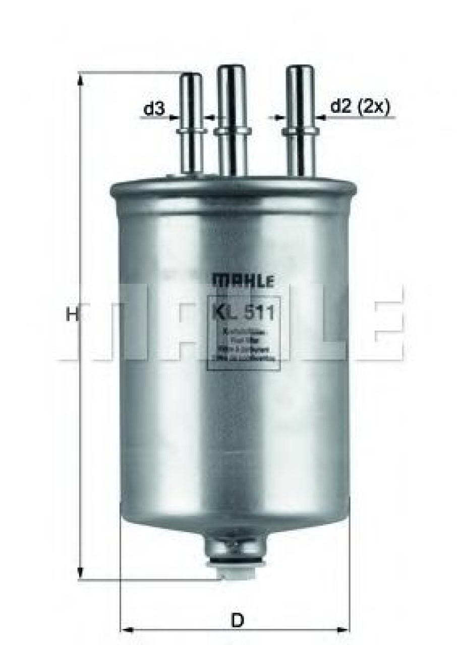 Filtru combustibil FORD TOURNEO CONNECT (2002 - 2016) KNECHT KL 511 piesa NOUA