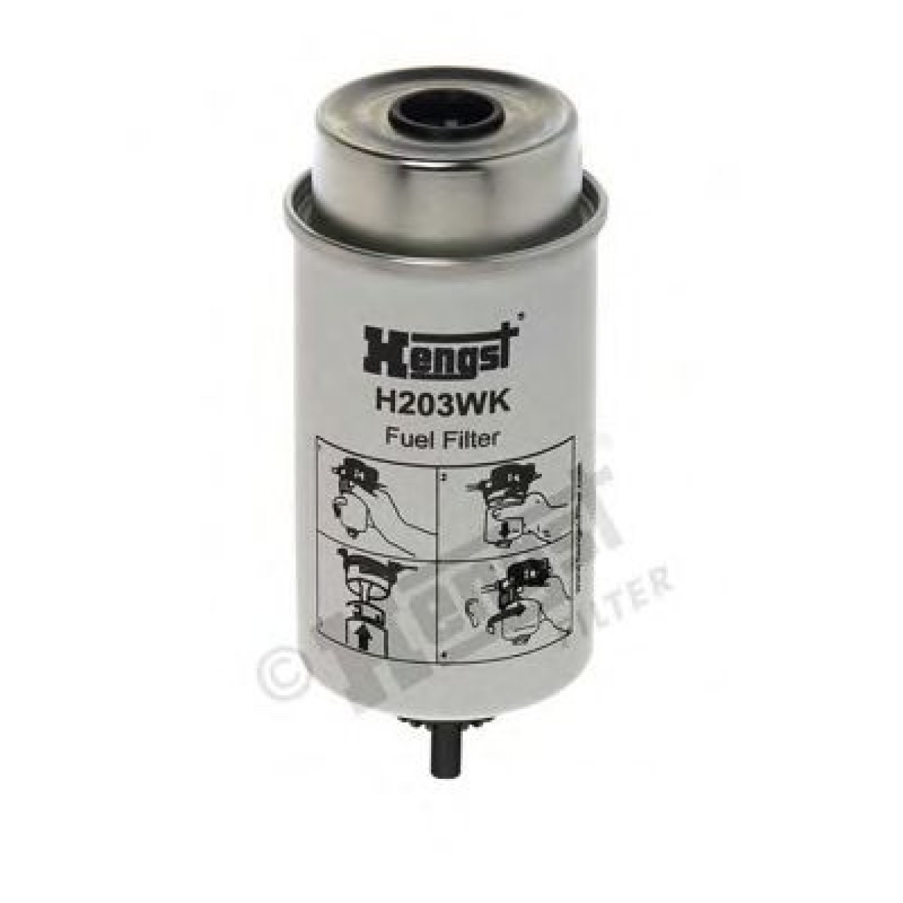 Filtru combustibil FORD TRANSIT bus (FD, FB, FS, FZ, FC) (2000 - 2006) HENGST FILTER H203WK piesa NOUA