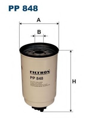 Filtru combustibil FORD TRANSIT caroserie (E) (1994 - 2000) FILTRON PP848 piesa NOUA