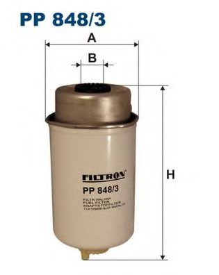 Filtru combustibil FORD TRANSIT caroserie (FA) (2000 - 2006) FILTRON PP848/3 piesa NOUA