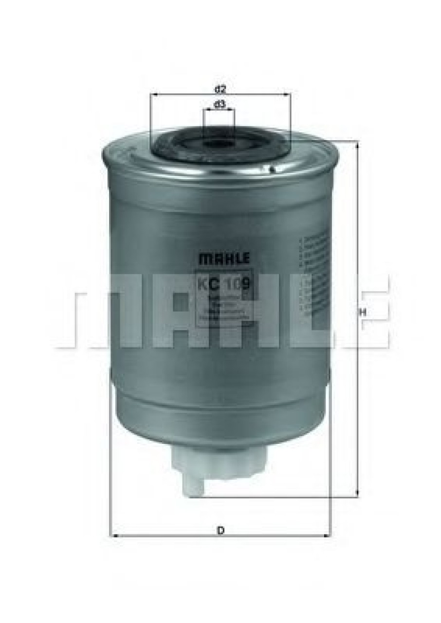 Filtru combustibil FORD TRANSIT platou / sasiu (E) (1994 - 2000) KNECHT KC 109 piesa NOUA