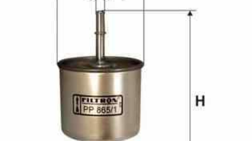 filtru combustibil FORD USA EXCURSION FILTRON PP865/1