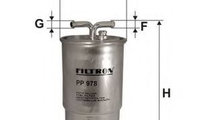 Filtru combustibil HONDA ACCORD VII (CL) (2003 - 2...