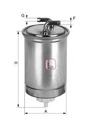 Filtru combustibil HONDA ACCORD VII (CL) (2003 - 2008) SOFIMA S 4435 NR piesa NOUA