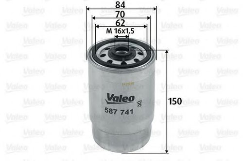 Filtru combustibil HYUNDAI GETZ (TB) (2002 - 2010) VALEO 587741 piesa NOUA