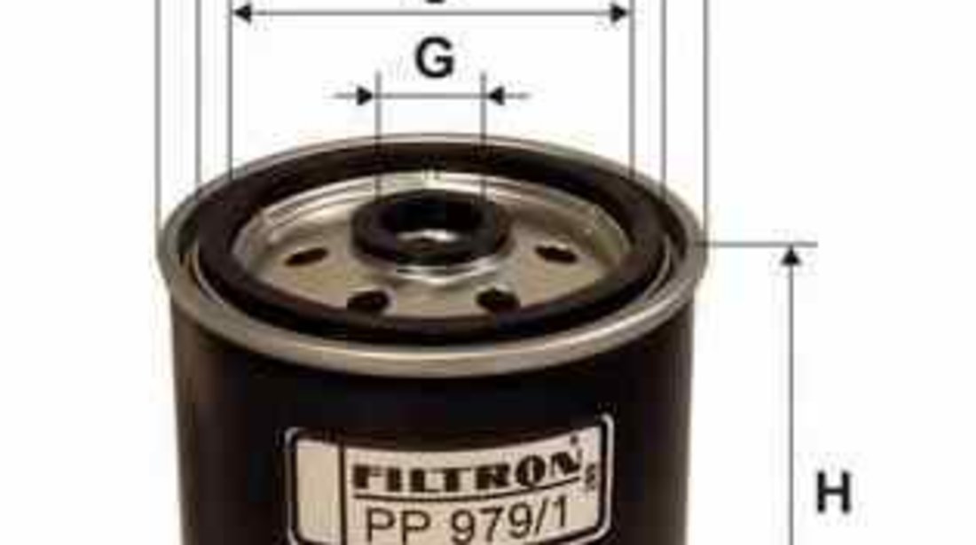 filtru combustibil HYUNDAI GETZ TB FILTRON PP979/1