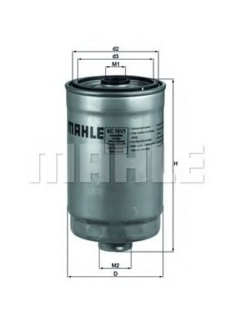 Filtru combustibil HYUNDAI i30 (FD) (2007 - 2011) KNECHT KC 101/1 piesa NOUA