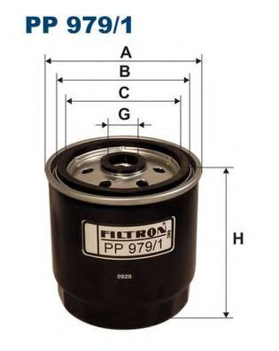 Filtru combustibil HYUNDAI MATRIX (FC) (2001 - 2010) FILTRON PP979/1 piesa NOUA