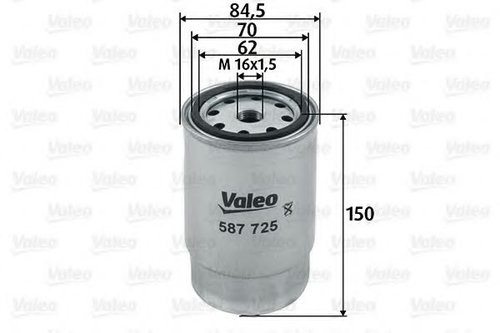 Filtru combustibil HYUNDAI SANTA FE I (SM) (2000 - 2006) VALEO 587725 piesa NOUA