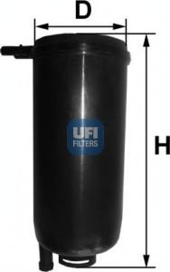 Filtru combustibil IVECO DAILY IV platou / sasiu (2006 - 2011) UFI 31.071.00 piesa NOUA