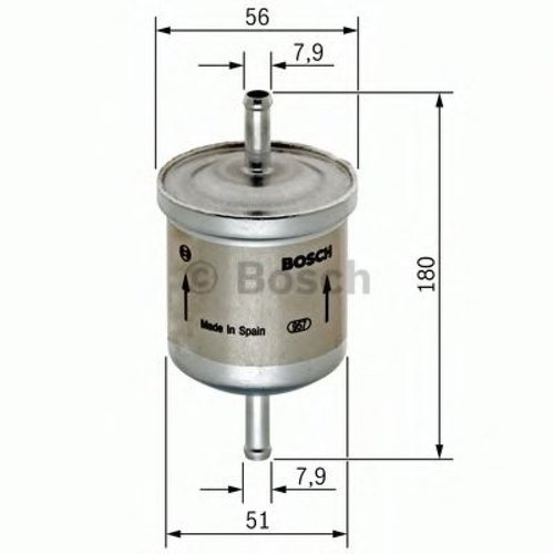 Filtru combustibil JAGUAR S-TYPE (CCX) (1999 - 2009) BOSCH 0 450 905 939 piesa NOUA