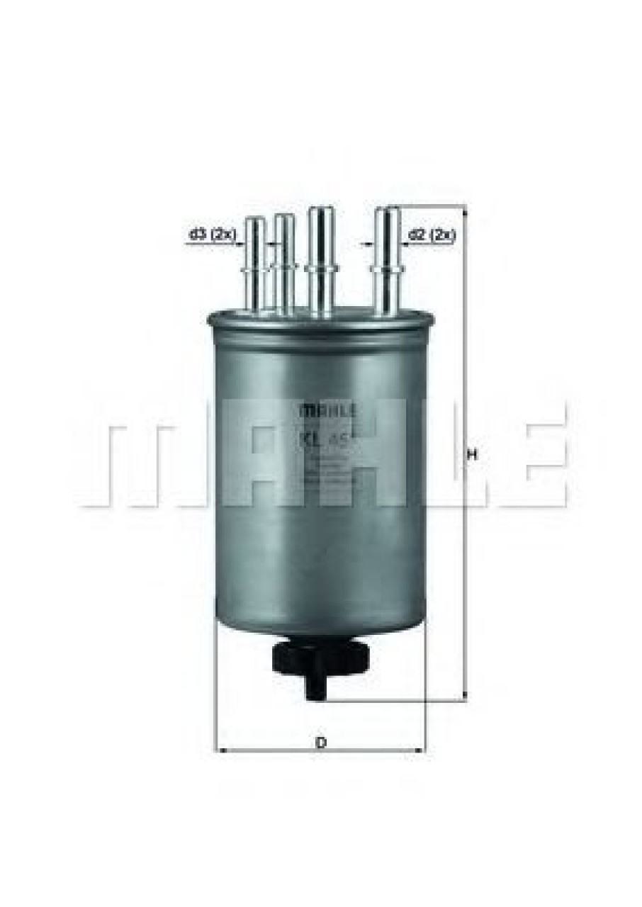 Filtru combustibil JAGUAR XF (CC9) (2008 - 2015) KNECHT KL 451 piesa NOUA