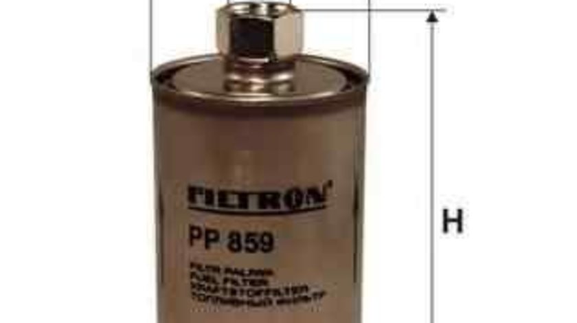 filtru combustibil JAGUAR XK 8 Convertible (QDV) FILTRON PP859