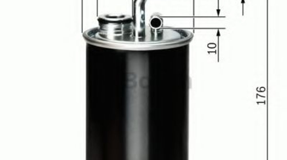 Filtru combustibil JEEP PATRIOT (MK74) (2007 - 2016) BOSCH F 026 402 827 piesa NOUA