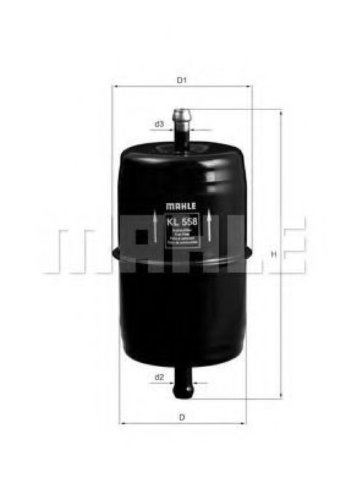 Filtru combustibil JEEP WRANGLER II (TJ) (1996 - 2008) KNECHT KL 558 piesa NOUA