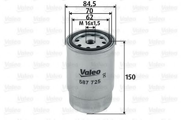Filtru combustibil KIA CEED SW (ED) (2007 - 2012) VALEO 587725 piesa NOUA
