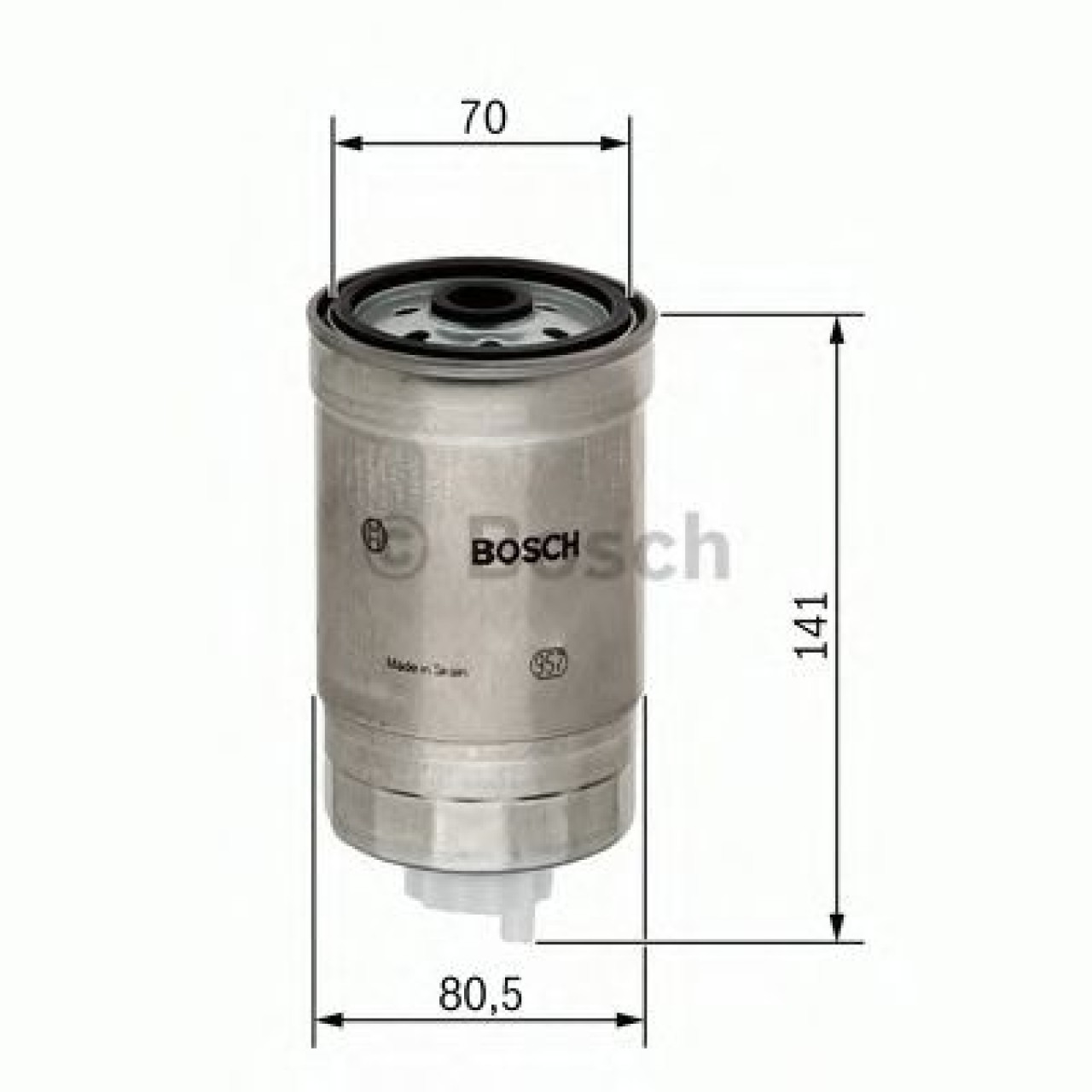 Filtru combustibil KIA CEED SW (JD) (2012 - 2016) BOSCH 1 457 434 511 piesa NOUA