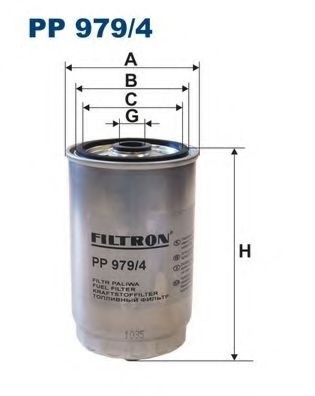 Filtru combustibil KIA CEED SW (JD) (2012 - 2016) FILTRON PP979/4 piesa NOUA